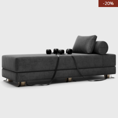 Divan Bondage fold-out queen daybed